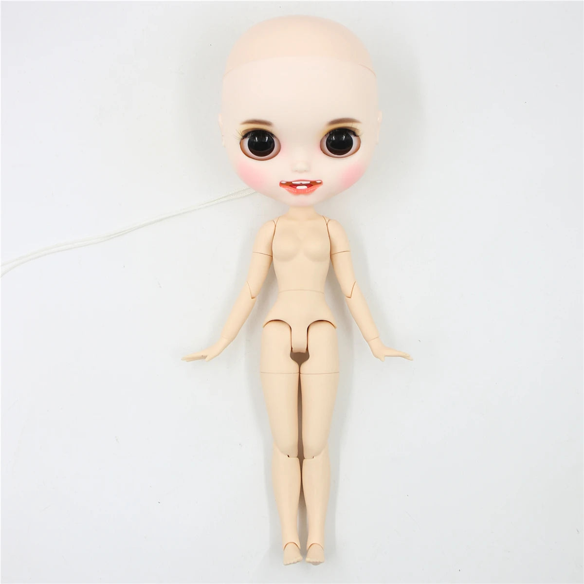 DBS Blyth doll bald head customized matte face white skin DIY custom DOLL anime girls
