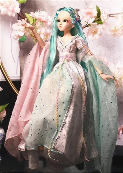 DBS 1/4 BJD DQ doll Diary Queen 45cm princess including clothes diary and handset