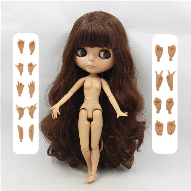 ICY DBS Blyth Doll combination doll with clothes shoes matte face shiny face 1/6 bjd 30cm anime toy girls gift