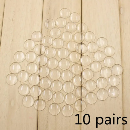 DBS Blyth doll glass eyechips transparent pupils 14mm DIY patch pupils eyes