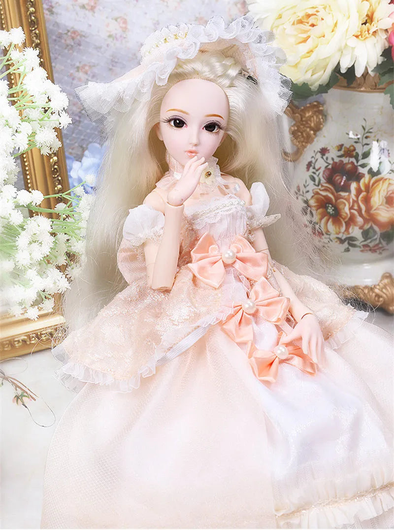 DBS 1/4 BJD DQ doll Diary Queen 45cm princess including clothes diary and handset