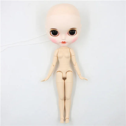 DBS Blyth doll bald head customized matte face white skin DIY custom DOLL anime girls