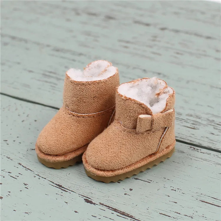 ICY DBS Blyth doll toys shoes winter boots snow shoes about 3.5cm toy shoes