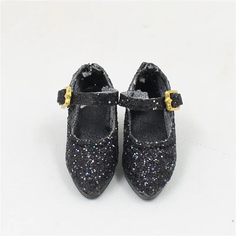 ICY DBS Blyth doll joint body shoes bling bling elegant High heels toy shoes