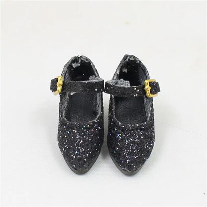 ICY DBS Blyth doll joint body shoes bling bling elegant High heels toy shoes