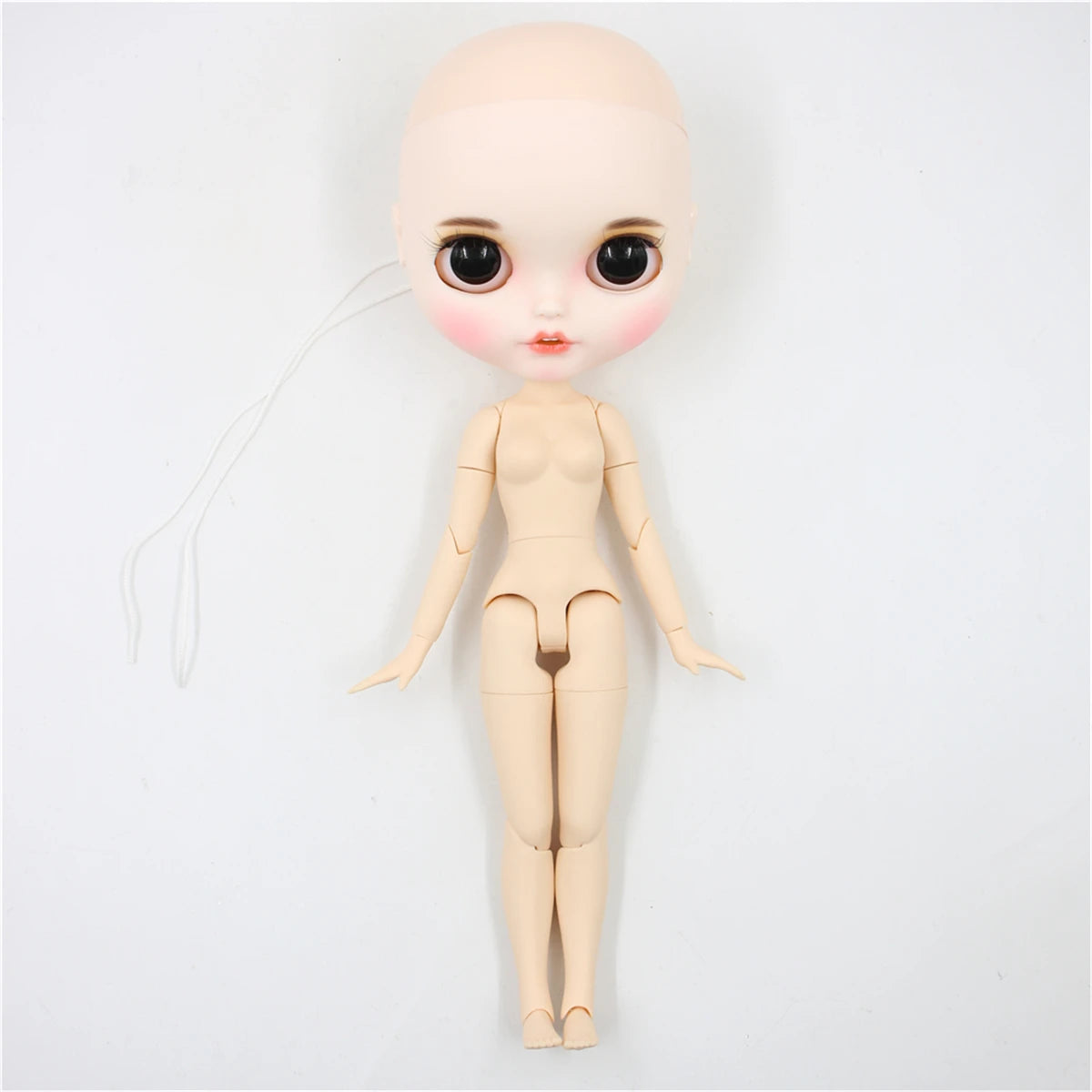 DBS Blyth doll bald head customized matte face white skin DIY custom DOLL anime girls