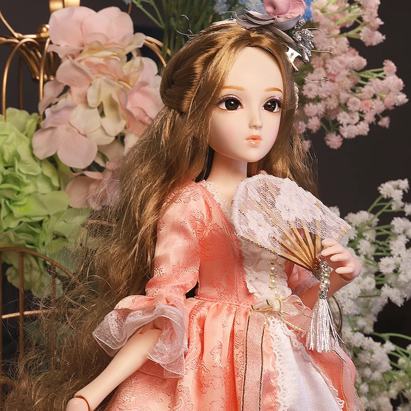DBS 1/4 BJD DQ doll Diary Queen 45cm princess including clothes diary and handset