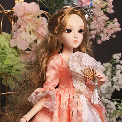 DBS 1/4 BJD DQ doll Diary Queen 45cm princess including clothes diary and handset
