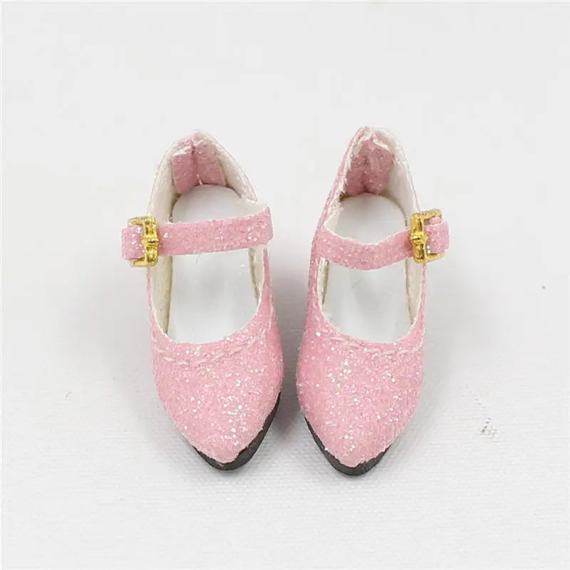 ICY DBS Blyth doll joint body shoes bling bling elegant High heels toy shoes