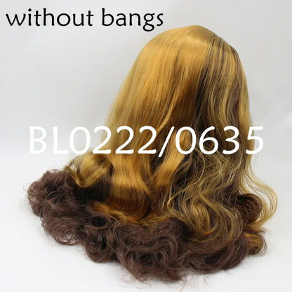 DBS blyth doll icy wig only rbl scalp and dome hair for custom DIY anime mix hair blonde hair white skin tan skin dark skin toy