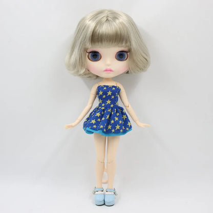 ICY DBS Blyth Doll combination doll with clothes shoes matte face shiny face 1/6 bjd 30cm anime toy girls gift
