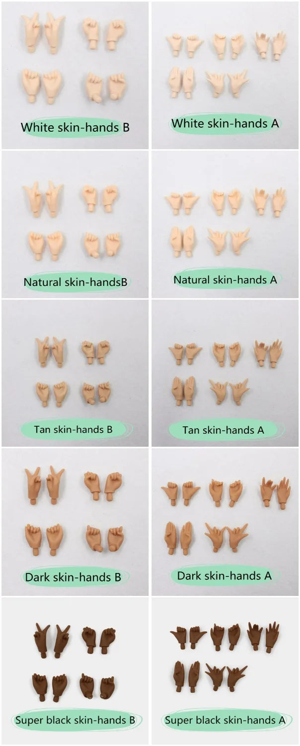 DBS blyth doll toy joint body bald head doll without eyechips, the scalp is loose, scalp without glue 30cm TOY diy
