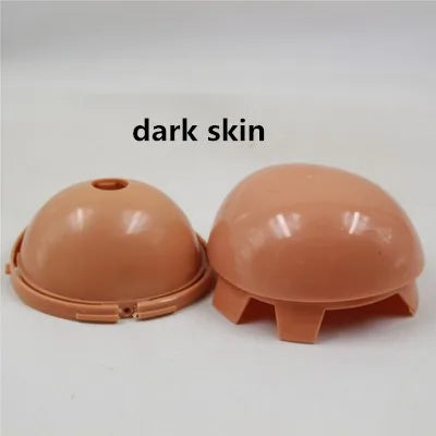 DBS Blyth Doll DOME and scalp custom doll white natural tan dark translucent skin 1/6