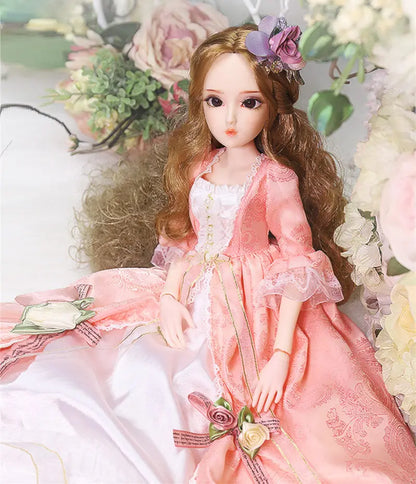 DBS 1/4 BJD DQ doll Diary Queen 45cm princess including clothes diary and handset