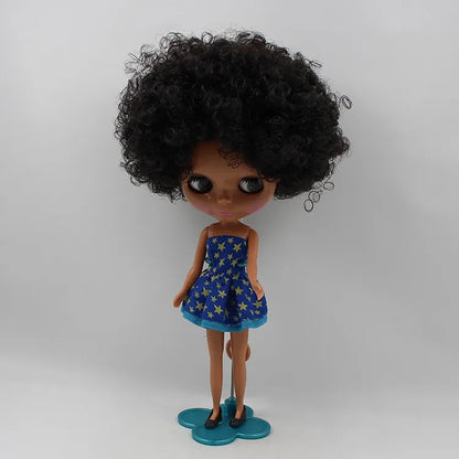 Blyth Doll Wholesale Doll Scalp Wigs NO.180BL9103 Including the hard endoconch anime toy scalp dome dark skin