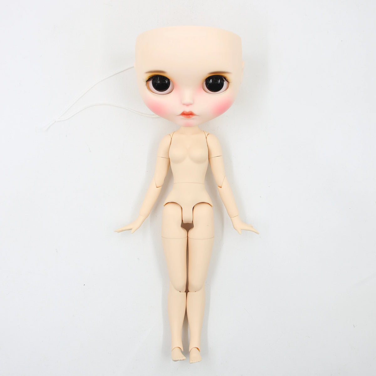 DBS Blyth doll bald head customized matte face white skin DIY custom DOLL anime girls