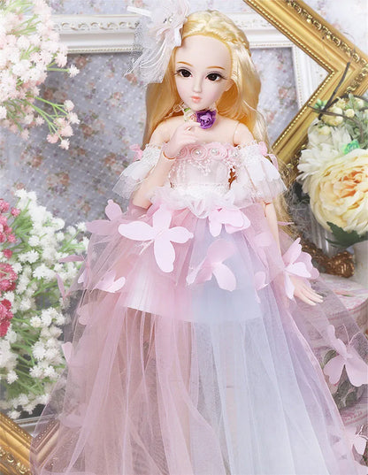DBS 1/4 BJD DQ doll Diary Queen 45cm princess including clothes diary and handset