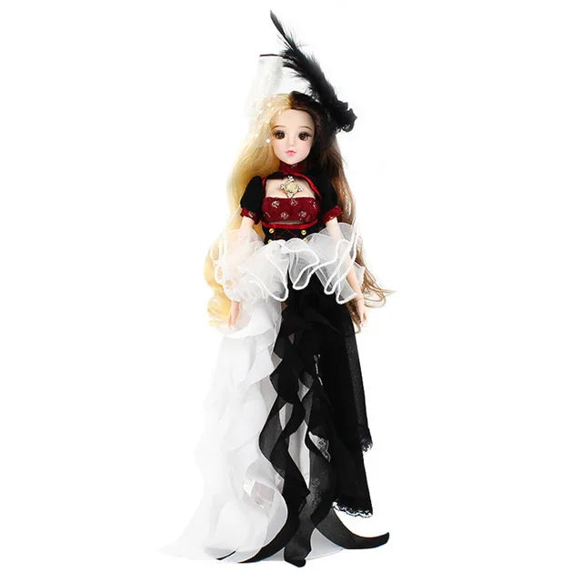 DBS 1/6 BJD toy 30cm constellations doll joint body with outfit shoes stand box toy girls gift anime doll