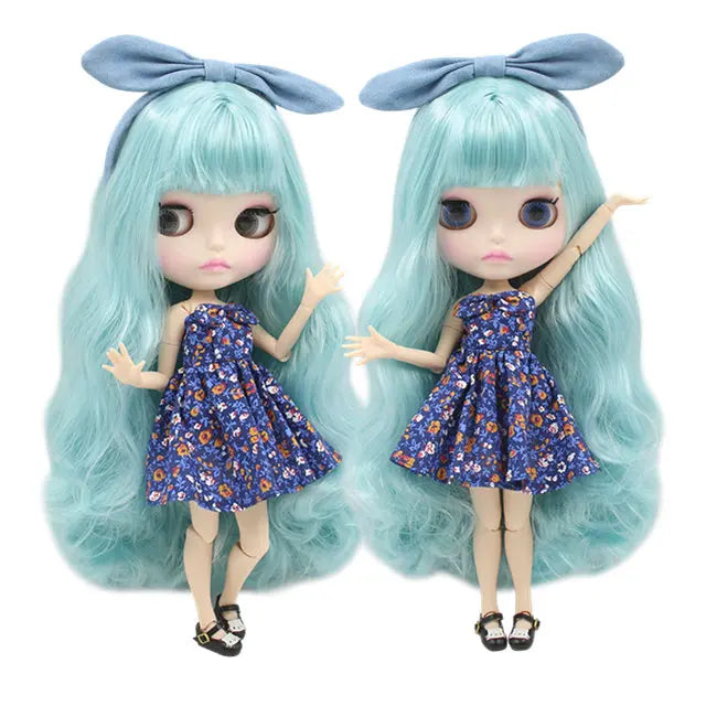 ICY DBS Blyth Doll combination doll with clothes shoes matte face shiny face 1/6 bjd 30cm anime toy girls gift