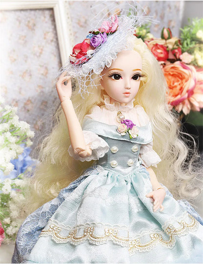 DBS 1/4 BJD DQ doll Diary Queen 45cm princess including clothes diary and handset