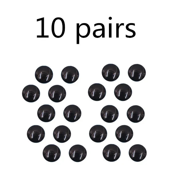 DBS blyth doll toy black plastic eyechips about 14mm, DIY Doll Eyes patch/pupil for custom doll DIY