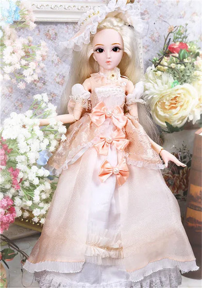 DBS 1/4 BJD DQ doll Diary Queen 45cm princess including clothes diary and handset