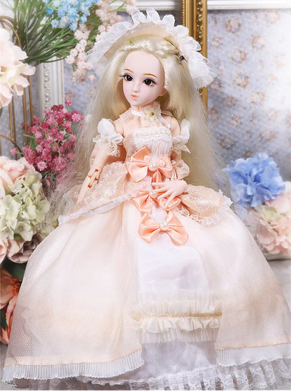 DBS 1/4 BJD DQ doll Diary Queen 45cm princess including clothes diary and handset