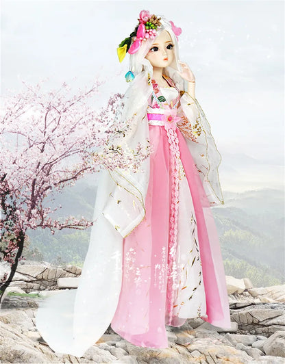 DBS 1/4 BJD DQ doll Diary Queen 45cm princess including clothes diary and handset