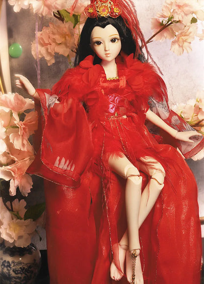 DBS 1/4 BJD DQ doll Diary Queen 45cm princess including clothes diary and handset