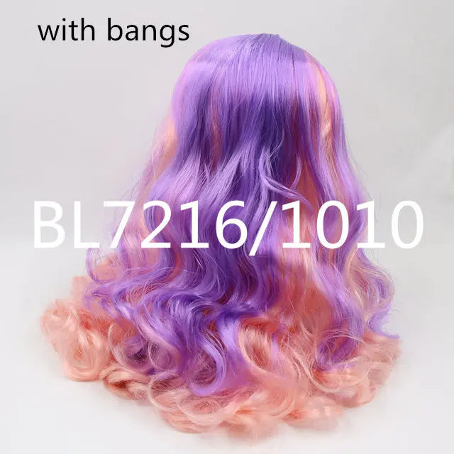 DBS blyth doll icy wig only rbl scalp and dome hair for custom DIY anime mix hair blonde hair white skin tan skin dark skin toy