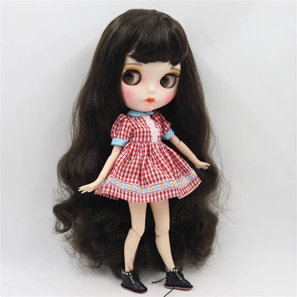 ICY DBS Blyth Doll 1/6 toy bjd matte face customized face joint body custom doll 30cm girls gift anime