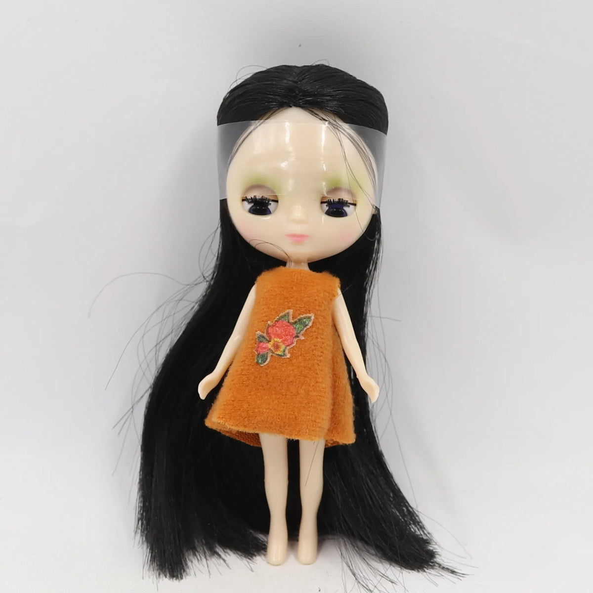 DBS blyth mini doll 10CM BJD normal body doll cute girls gift anime toy random dress