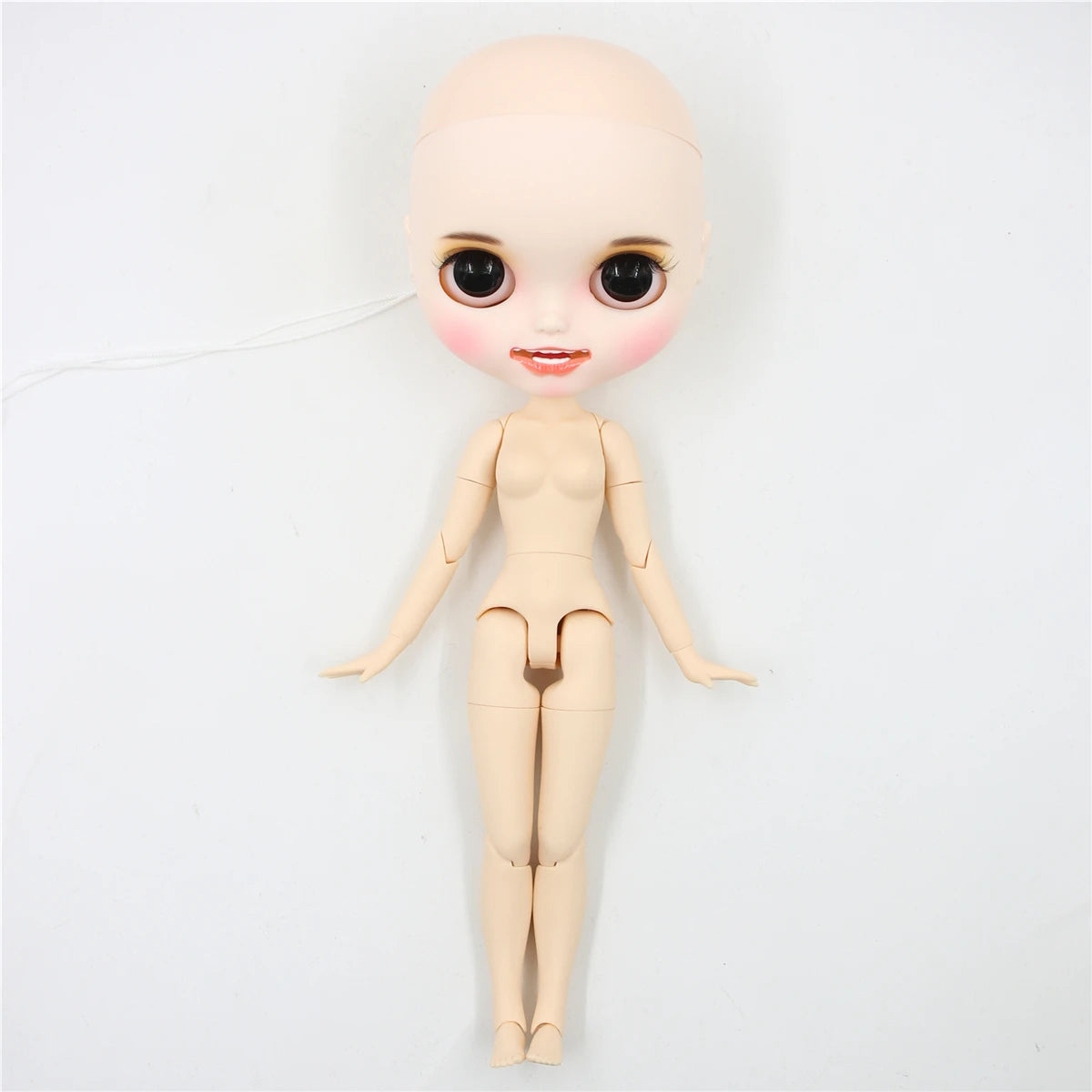 DBS Blyth doll bald head customized matte face white skin DIY custom DOLL anime girls