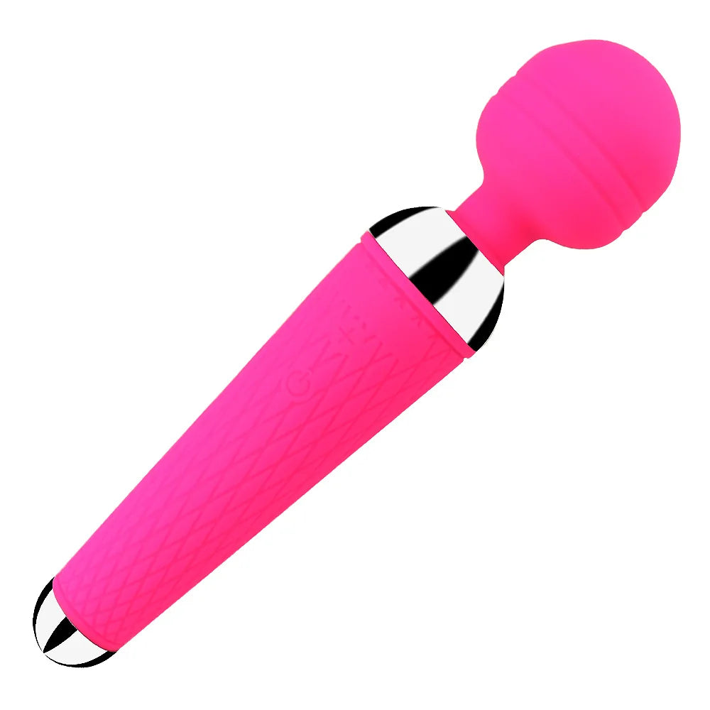 MwOiiOwM USB Rechargeable Microphone G-spot Vibrator Massager Waterproof Dual Vibration Sex Toys for Women Adult Product 4 Color