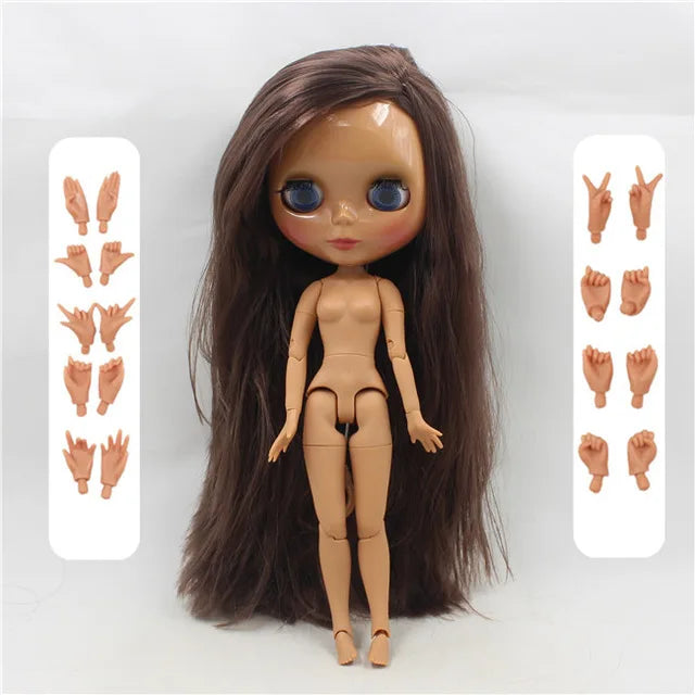ICY DBS Blyth Doll combination doll with clothes shoes matte face shiny face 1/6 bjd 30cm anime toy girls gift
