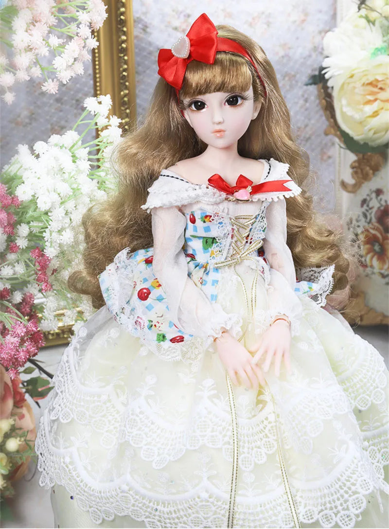 DBS 1/4 BJD DQ doll Diary Queen 45cm princess including clothes diary and handset