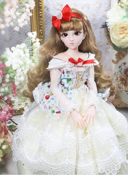 DBS 1/4 BJD DQ doll Diary Queen 45cm princess including clothes diary and handset