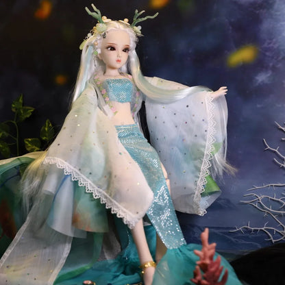 DBS 1/4 BJD DQ doll Diary Queen 45cm princess including clothes diary and handset
