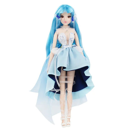 DBS 1/6 BJD toy 30cm constellations doll joint body with outfit shoes stand box toy girls gift anime doll