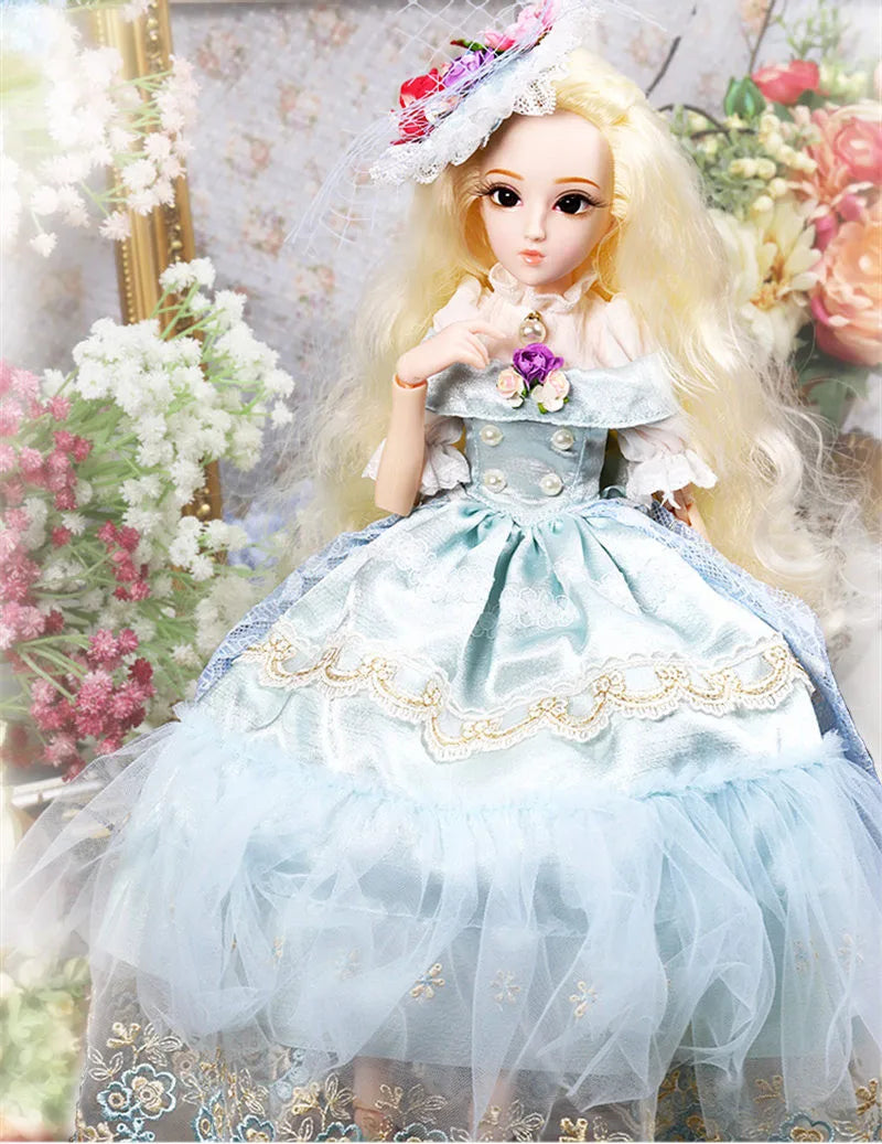 DBS 1/4 BJD DQ doll Diary Queen 45cm princess including clothes diary and handset