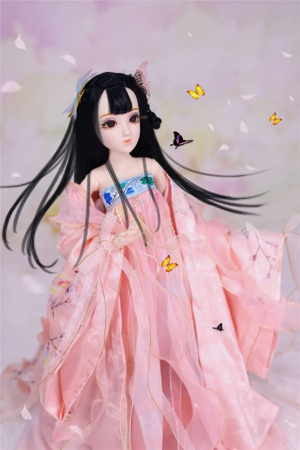 DBS 1/4 BJD DQ doll Diary Queen 45cm princess including clothes diary and handset