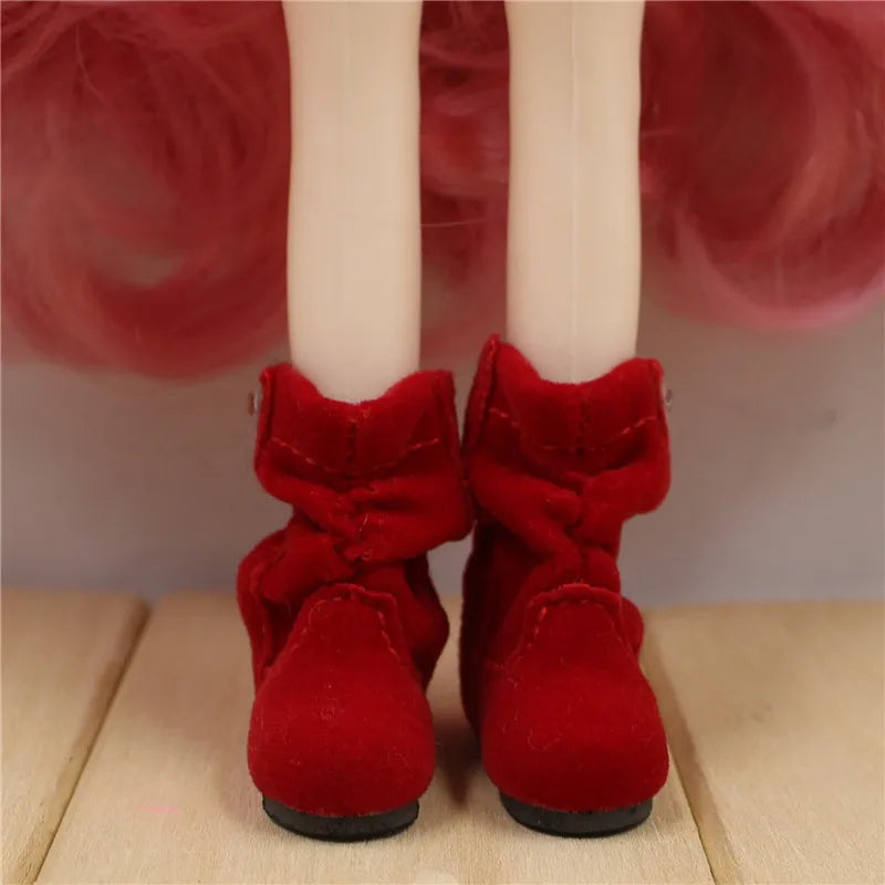 DBS blyth doll icy winter boots toy shoes lady sytle