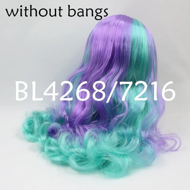 DBS blyth doll icy wig only rbl scalp and dome hair for custom DIY anime mix hair blonde hair white skin tan skin dark skin toy