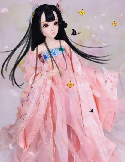DBS 1/4 BJD DQ doll Diary Queen 45cm princess including clothes diary and handset