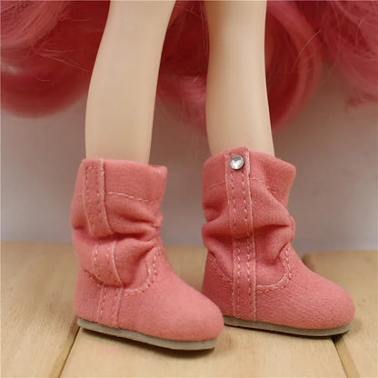 DBS blyth doll icy winter boots toy shoes lady sytle