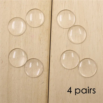 DBS Blyth doll glass eyechips transparent pupils 14mm DIY patch pupils eyes