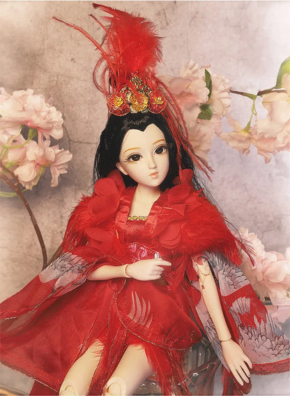 DBS 1/4 BJD DQ doll Diary Queen 45cm princess including clothes diary and handset