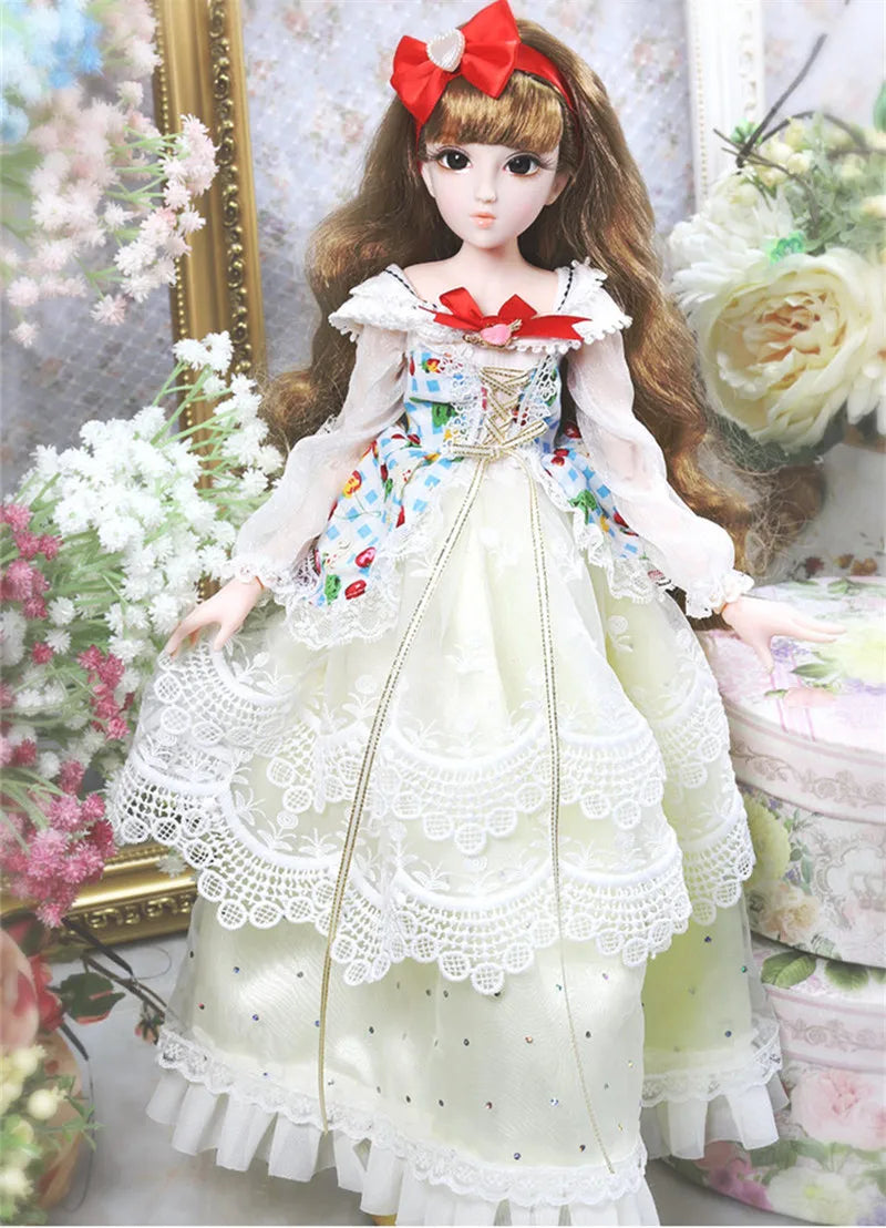 DBS 1/4 BJD DQ doll Diary Queen 45cm princess including clothes diary and handset