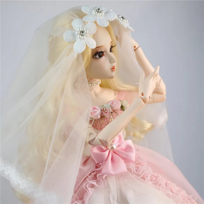 DBS 1/4 BJD DQ doll Diary Queen 45cm princess including clothes diary and handset