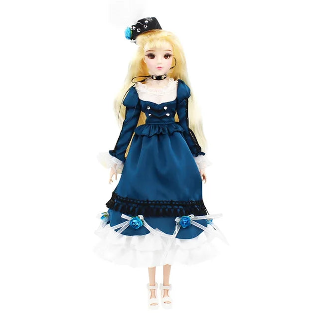 DBS 1/6 BJD toy 30cm constellations doll joint body with outfit shoes stand box toy girls gift anime doll